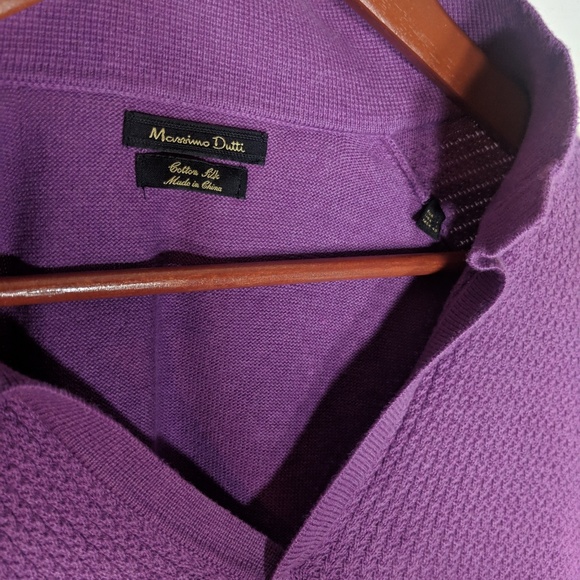 Large Purple Mossimo Dutti Sweater - Picture 2 of 2